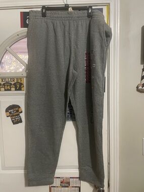 Men's Gray Dallas Cowboys Joggers with Elastic Waist